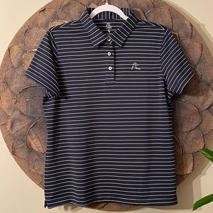 Rhoback Amelia Striped Golf Polo Shirt